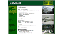 Desktop Screenshot of hobbykas.nl