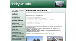 Desktop Screenshot of hobbykas.info