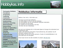 Tablet Screenshot of hobbykas.info